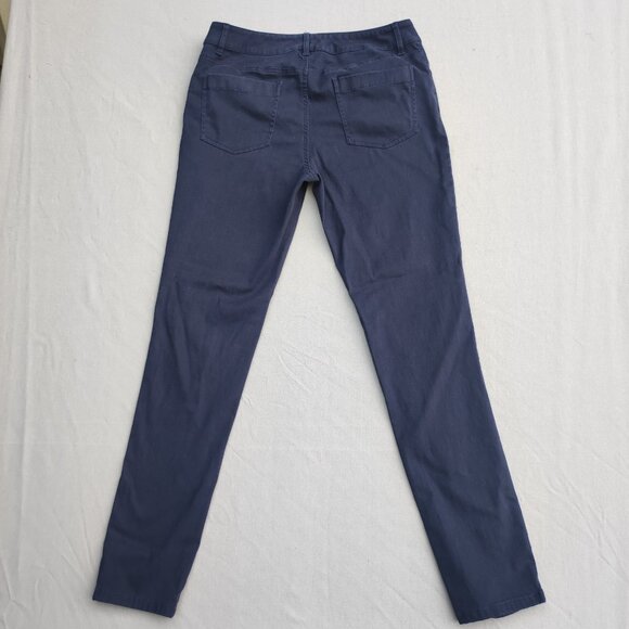 Pendleton pants women's size 10 navy blue colour casual skinny stretch - Picture 3 of 13